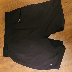 lululemon athletic shorts, black men's size large